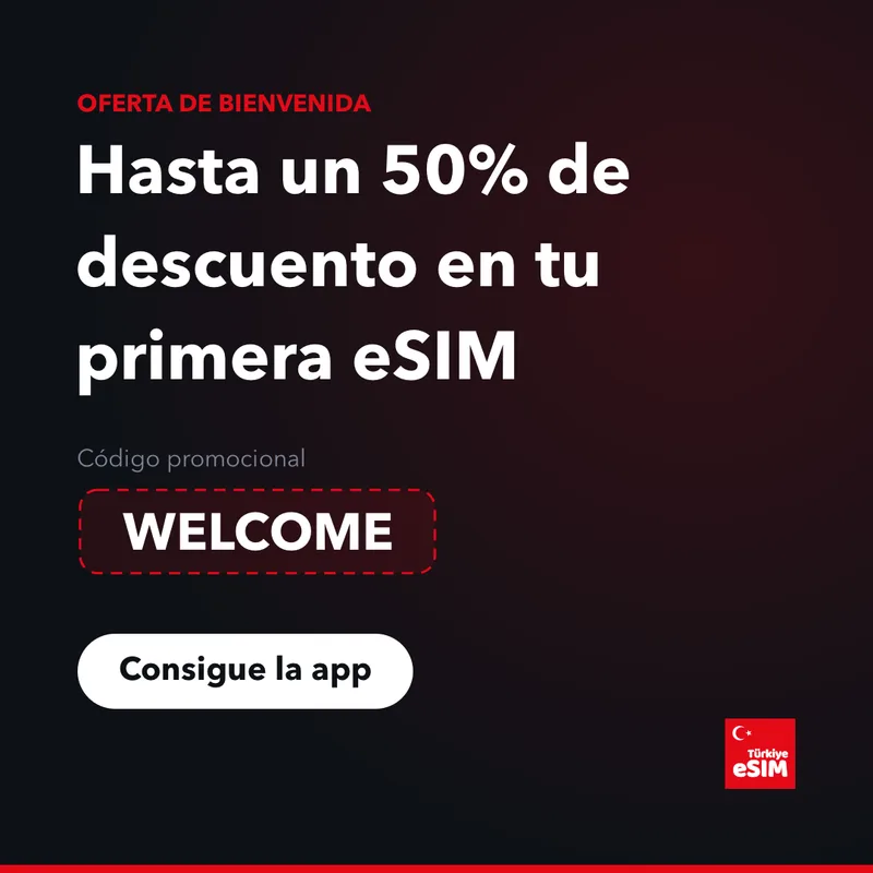 Código promocional Turkey eSIM: hasta 15%