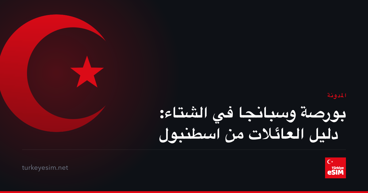 بورصة وسبانجا في الشتاء: دليل العائلات من اسطنبول