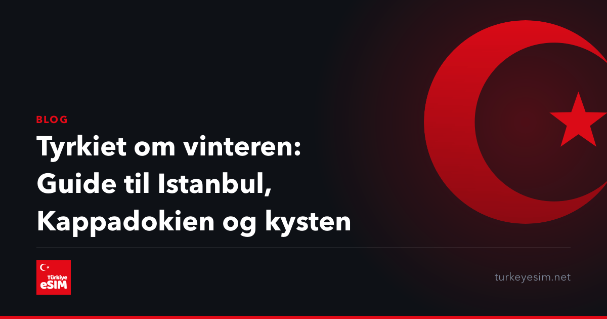Tyrkiet om vinteren: Guide til Istanbul, Kappadokien og kysten