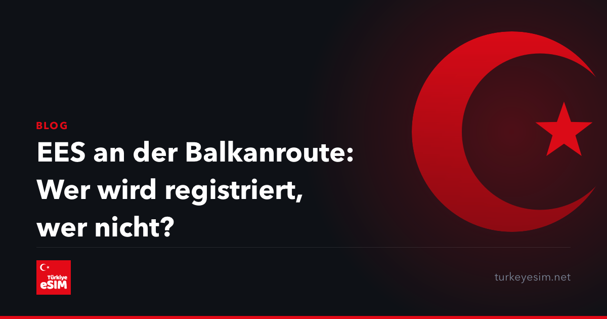 EES an der Balkanroute: Wer wird registriert, wer nicht?
