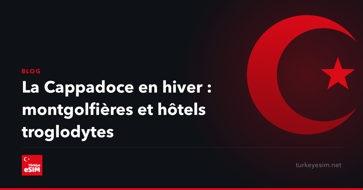 La Cappadoce en hiver : montgolfières et hôtels troglodytes