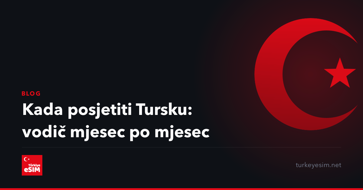 Kada posjetiti Tursku: vodič mjesec po mjesec
