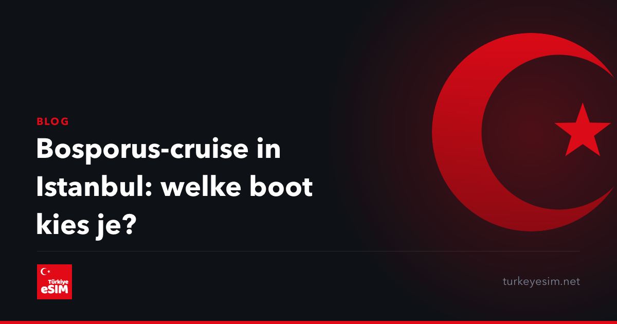 Bosporus-cruise in Istanbul: welke boot kies je?