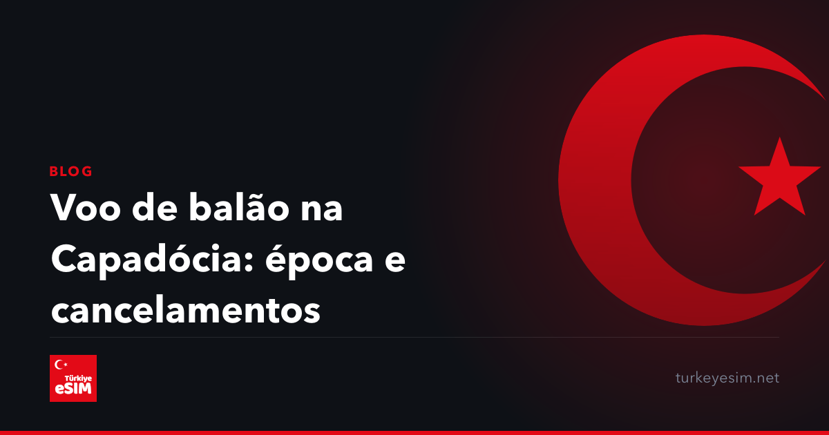 Voo de balão na Capadócia: época e cancelamentos