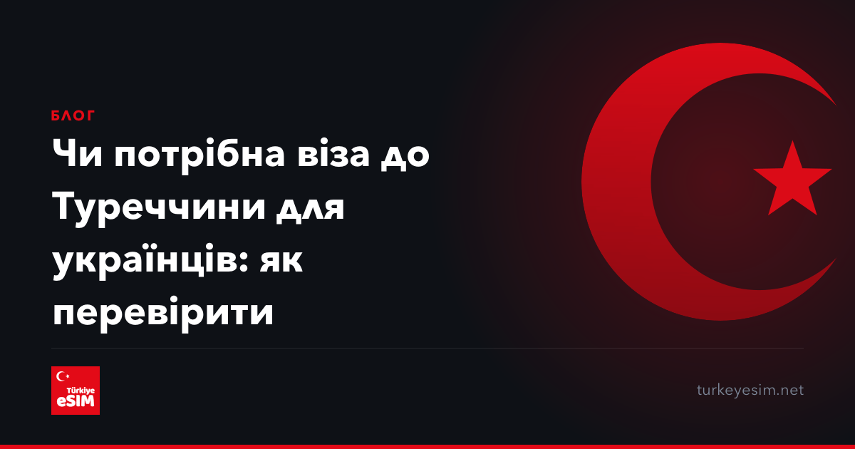 Чи потрібна віза до Туреччини для українців: як перевірити