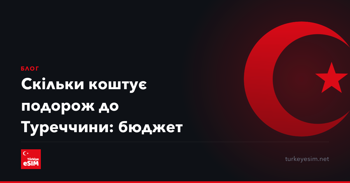 Скільки коштує подорож до Туреччини: бюджет