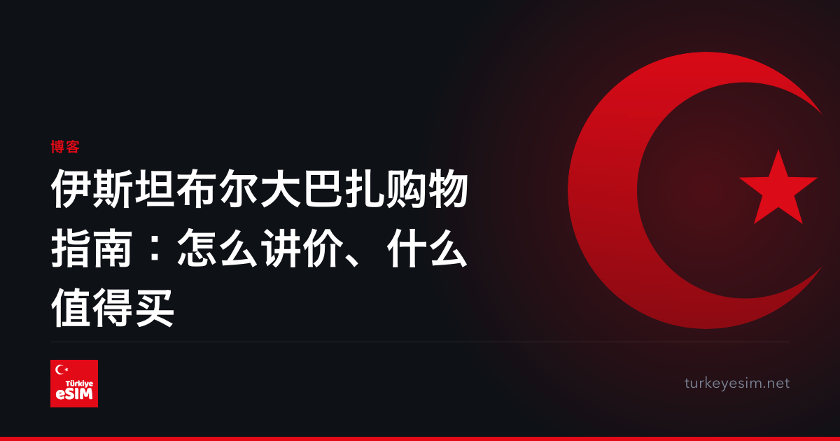 伊斯坦布尔大巴扎购物指南：怎么讲价、什么值得买